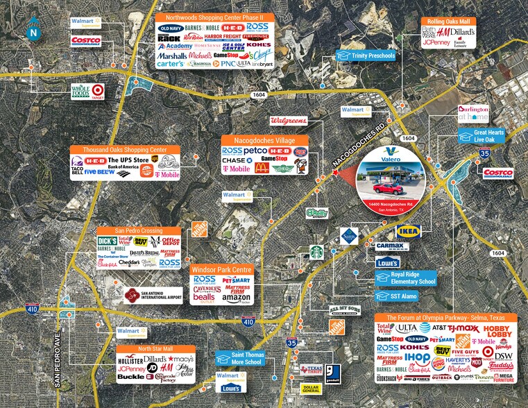 Valero, San Antonio, TX à vendre - Photo de l’immeuble – Image 3 sur 5