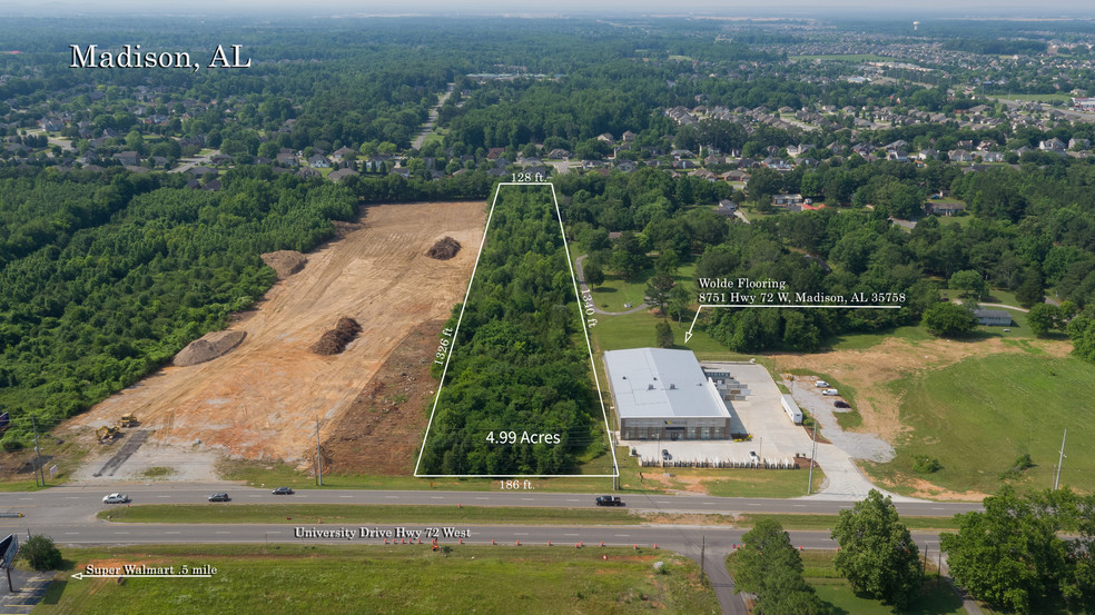 0 HIGHWAY 72, Madison, AL à vendre - Photo principale – Image 1 sur 12