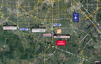 Hwy 6 & Wilson Rd, Manvel, TX - VUE AÉRIENNE  vue de carte - Image1
