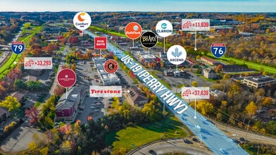 20030 Route 19, Cranberry Township, PA - VUE AÉRIENNE vue de carte - Image1