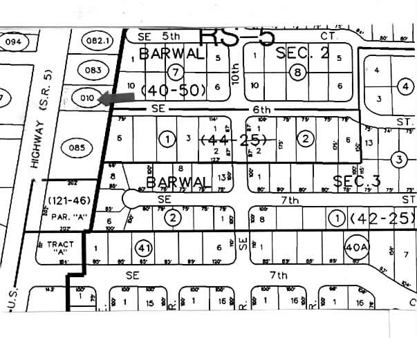 540 S Federal Hwy, Deerfield Beach, FL à louer - Plan cadastral – Image 2 sur 6