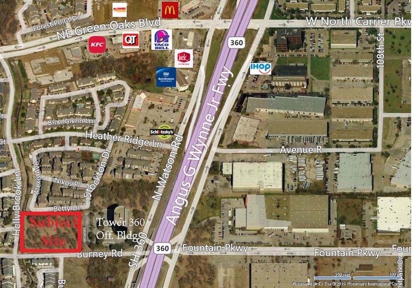 2613 Burney & 1901 N Hwy 360 portefeuille de 2 biens à vendre sur LoopNet.fr - Photo principale – Image 1 sur 2