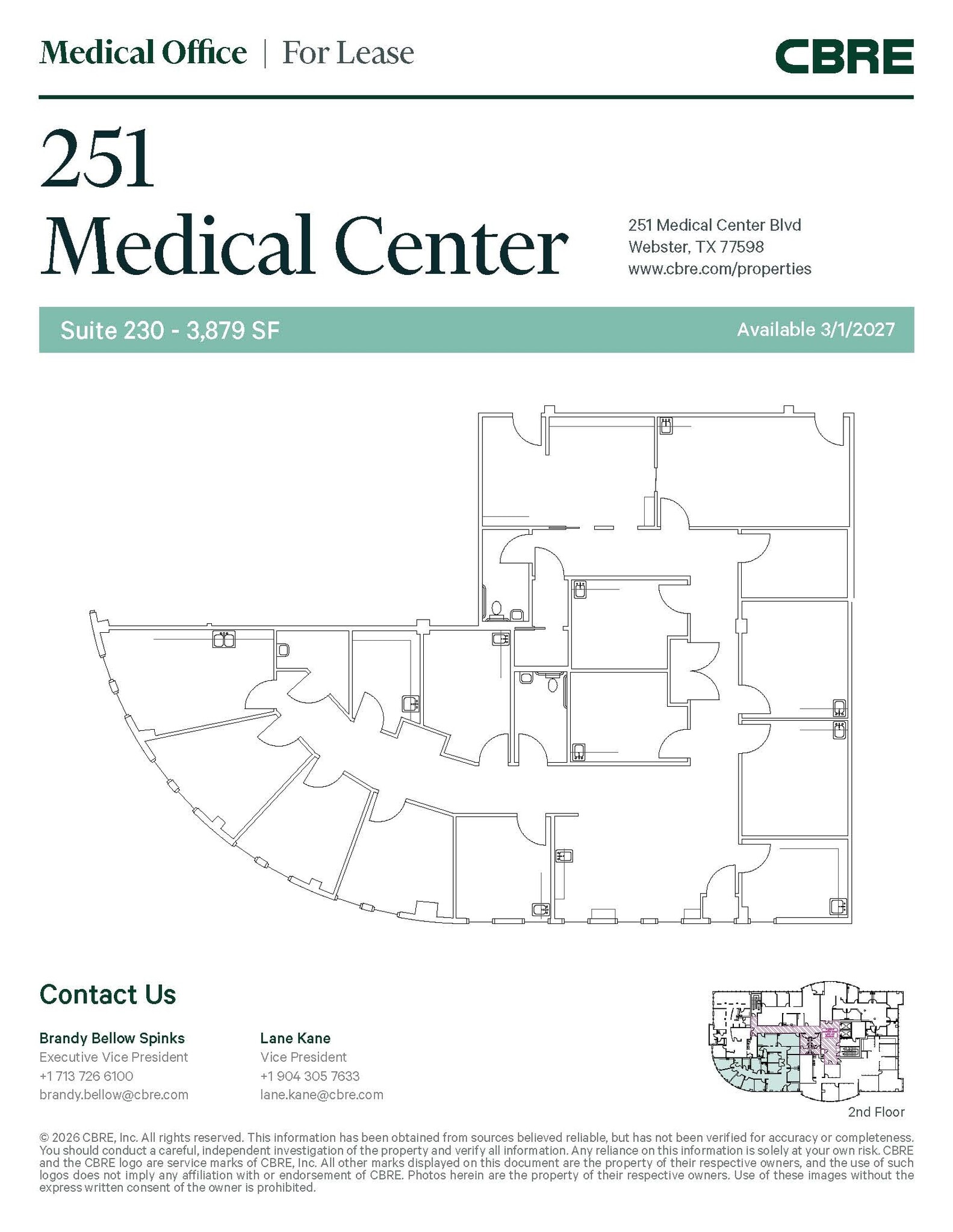 251 Medical Center Blvd, Webster, TX à louer Photo intérieure– Image 1 sur 1