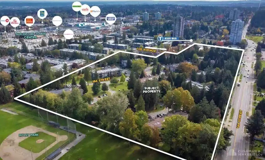 14854 Holly Park Lane, Surrey, BC à vendre - Aérien – Image 2 sur 3