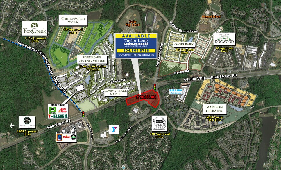 15500 Hampton Park, Chesterfield, VA à vendre - Photo de l’immeuble – Image 1 sur 6