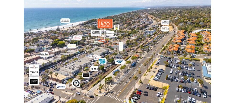 466-470 S Coast Highway 101, Encinitas, CA à louer - Photo de l’immeuble – Image 2 sur 5
