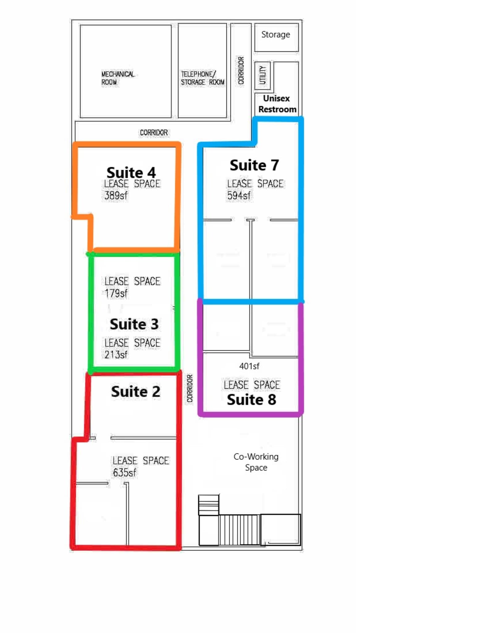 1 N Weinbach Ave, Evansville, IN à louer Plan de site– Image 1 sur 1