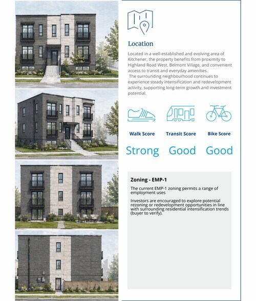 284 Lawrence Av, Kitchener, ON à vendre - Photo de l’immeuble – Image 3 sur 3