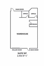 5410-5430 NW 33rd Ave, Fort Lauderdale, FL à louer Plan d’étage– Image 1 sur 24