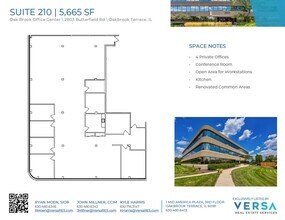 2707 Butterfield Rd, Oak Brook, IL à louer Plan d’étage– Image 1 sur 1