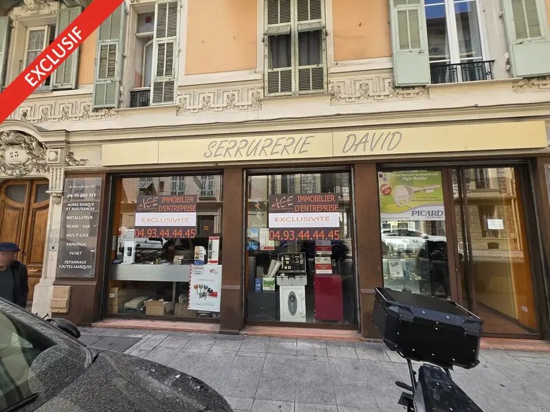 Local commercial dans Nice à vendre Photo de l’immeuble– Image 1 sur 13
