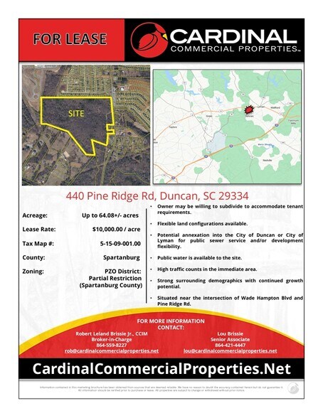 440 Pine Ridge rd, Duncan, SC à louer - Photo de l’immeuble – Image 2 sur 2