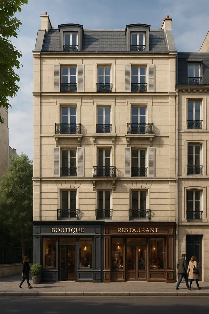 Local commercial dans Paris à vendre Photo de l’immeuble– Image 1 sur 3