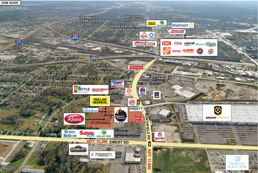 4601 Northfield Rd, North Randall, OH à louer - Photo de l’immeuble – Image 3 sur 5
