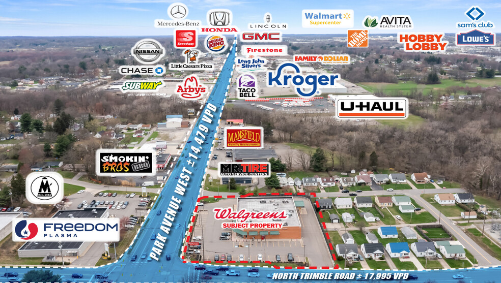 1000 W Park Ave, Mansfield, OH à vendre - Photo de l’immeuble – Image 2 sur 2