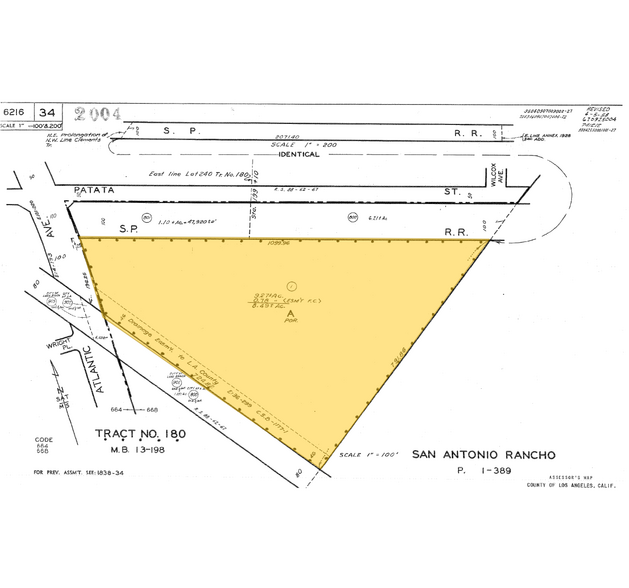 8610 S Atlantic Ave, South Gate, CA à louer - Plan cadastral – Image 3 sur 3
