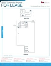 5411 Daniels St, Chino, CA à louer Plan de site– Image 1 sur 1