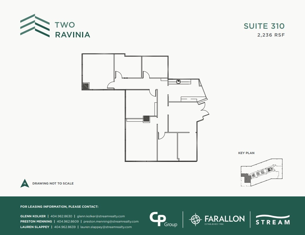 1 Ravinia Dr, Atlanta, GA à louer Plan d’étage– Image 1 sur 1