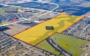 OB Groner Road, Sherman, TX - Vue aérienne  vue de carte - Image1