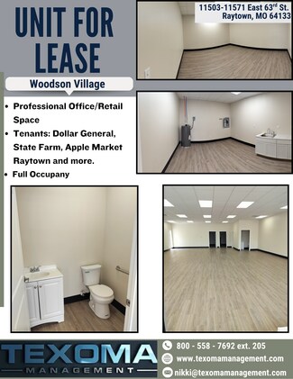 Plus de détails pour 11501-11573 E 63rd St, Raytown, MO - Bureau/Local commercial à louer
