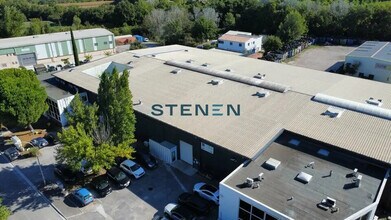 Peynier, BDR - VUE AÉRIENNE  vue de carte