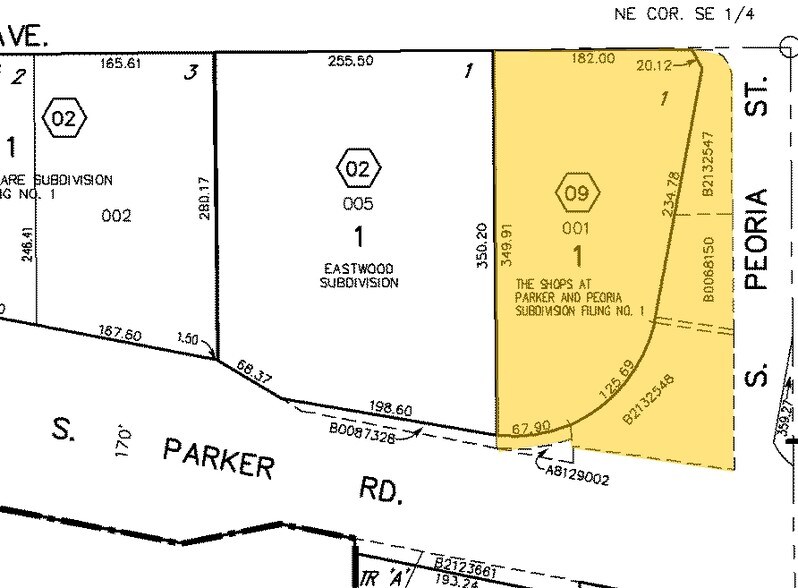S Peoria St, Aurora, CO à louer - Plan cadastral – Image 3 sur 3