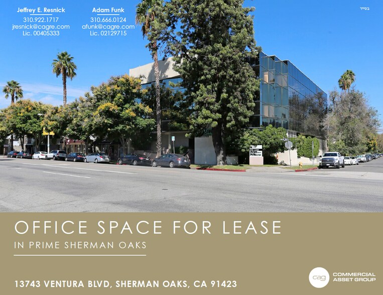 13743 Ventura Blvd, Sherman Oaks, CA à louer - Photo de l’immeuble – Image 1 sur 8