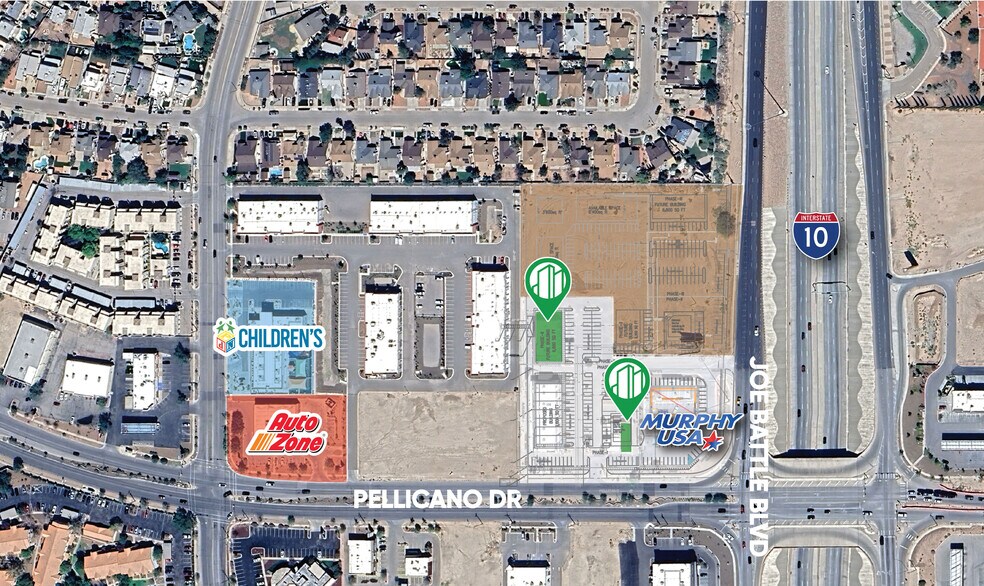 12295 Pellicano Dr, El Paso, TX à louer - Photo de l’immeuble – Image 2 sur 3