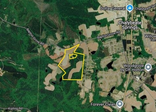 Baptist Road, Fuquay-Varina, NC à vendre - Aérien – Image 2 sur 16