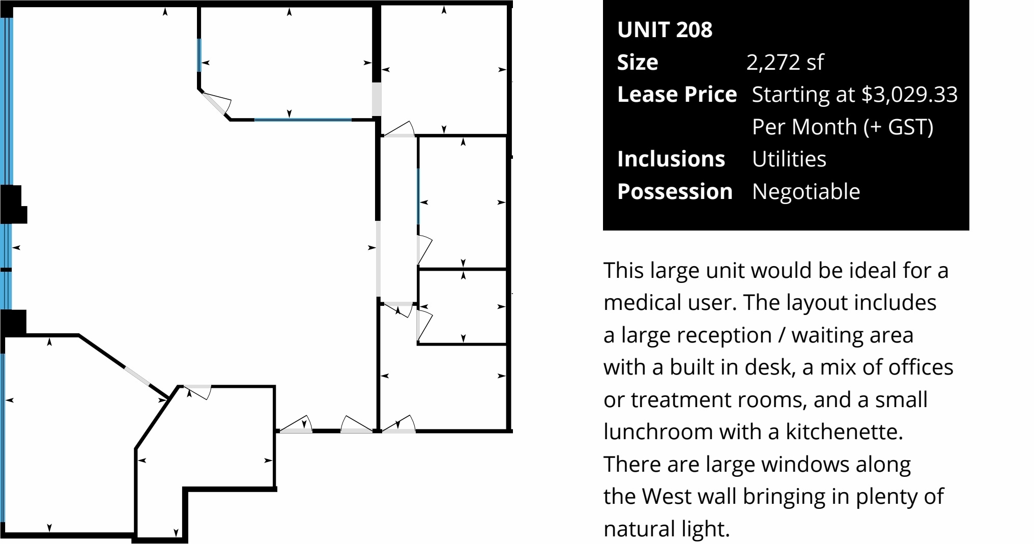 116-118 8 St S, Lethbridge, AB à vendre Plan d’étage– Image 1 sur 4