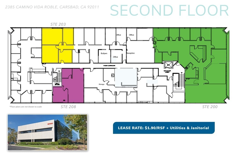 2385 Camino Vida Roble, Carlsbad, CA à louer Plan d’étage– Image 1 sur 1