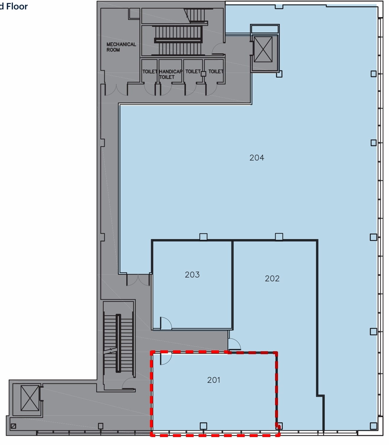 135 E 125th St, New York, NY à louer Plan d’étage– Image 1 sur 1