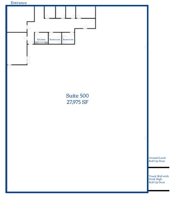 1300 W Optical Dr, Azusa, CA à louer Plan d’étage– Image 1 sur 4