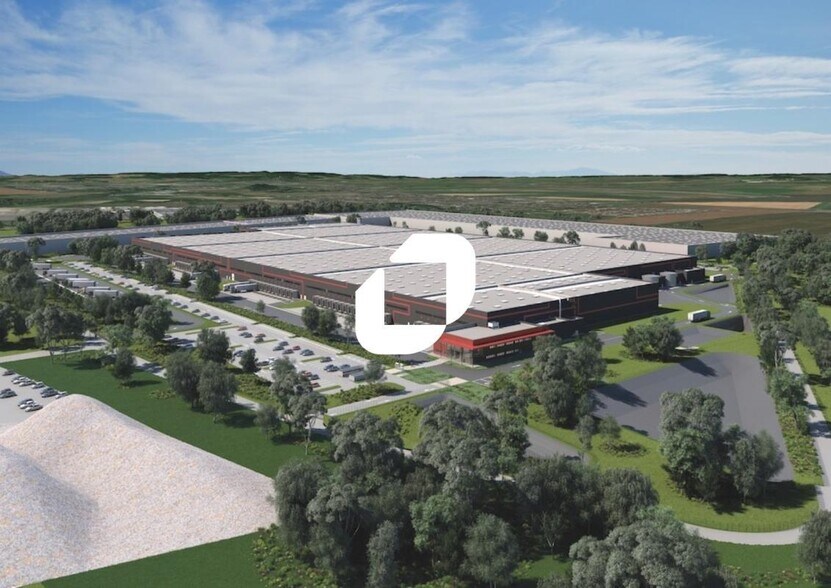 Industriel/Logistique dans Bruyères-sur-Oise à louer - Photo de l’immeuble – Image 1 sur 4