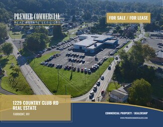 Plus de détails pour 1229 Country Club Mnr, Fairmont, WV - Local commercial à louer