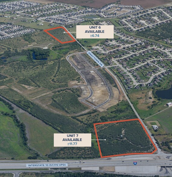 N Graytown & I-10 rd, Schertz, TX à vendre - Photo de l’immeuble – Image 3 sur 4