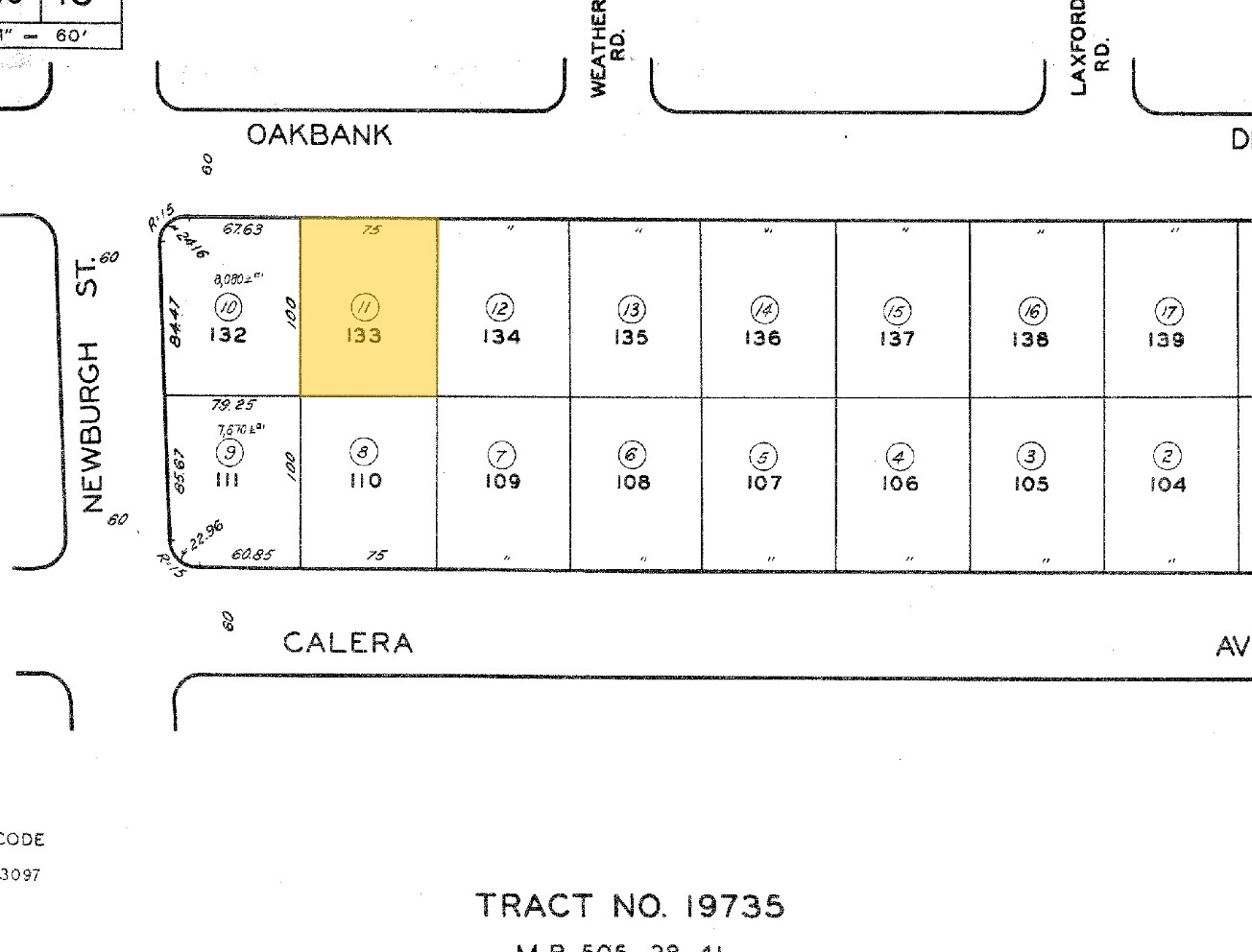 Covina, Covina, CA à louer Plan cadastral– Image 1 sur 3