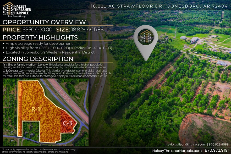 Strawfloor Drive, Jonesboro, AR à vendre - Photo de l’immeuble – Image 2 sur 6