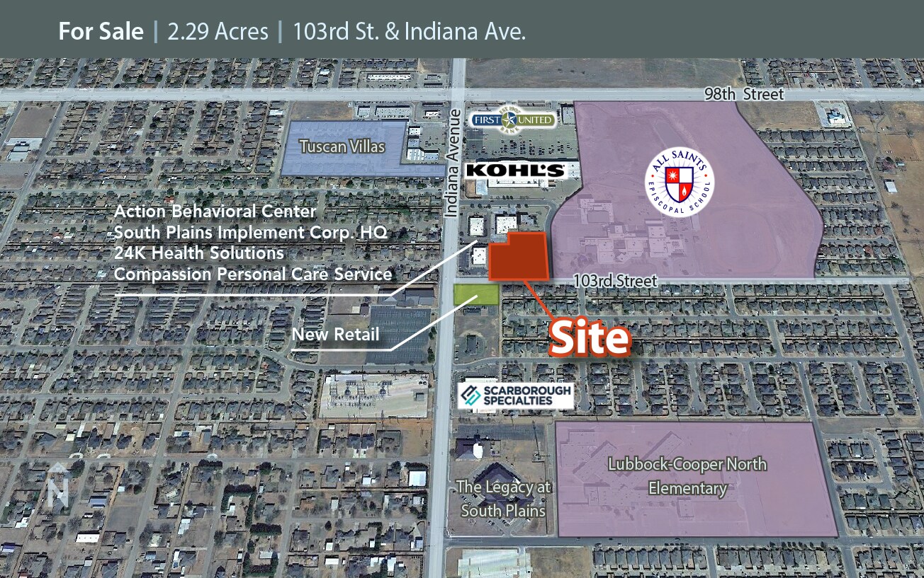 3300 103rd St, Lubbock, TX à vendre Aérien– Image 1 sur 6