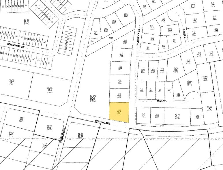 0 Central Ave, Summerville, SC à vendre - Plan cadastral – Image 2 sur 2