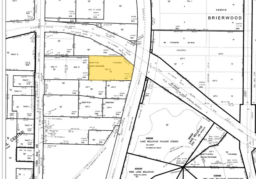 1370 116th Ave NE, Bellevue, WA à louer - Plan cadastral – Image 2 sur 6