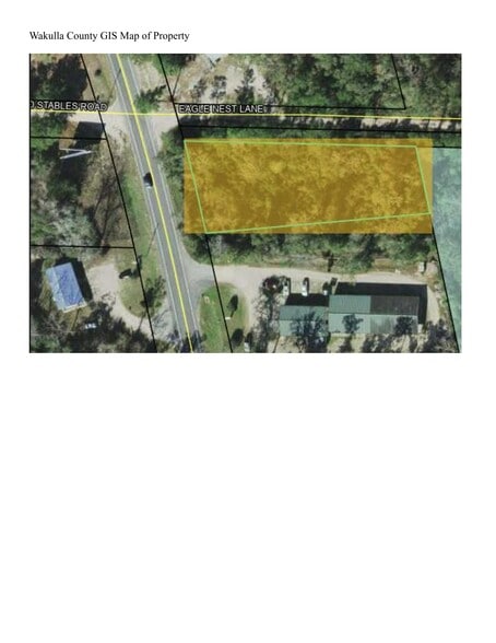 Crawfordville Highway, Crawfordville, FL à vendre - Plan de site – Image 3 sur 3
