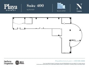 6100 Center Dr, Los Angeles, CA à louer Plan d’étage– Image 1 sur 1