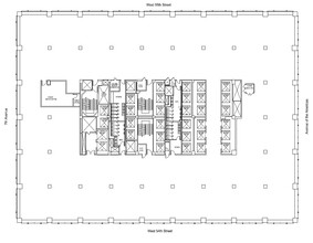 1345 Avenue of the Americas, New York, NY à louer Plan d’étage– Image 1 sur 1