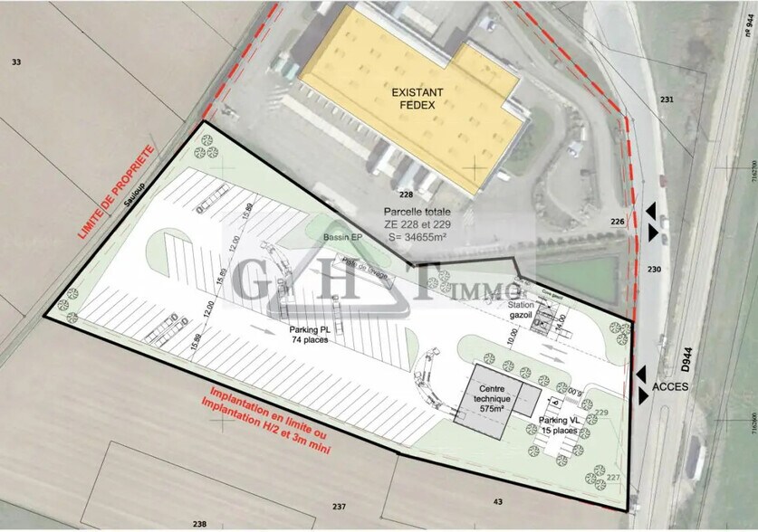Terrain dans Nitry à vendre - Photo de l’immeuble – Image 1 sur 2