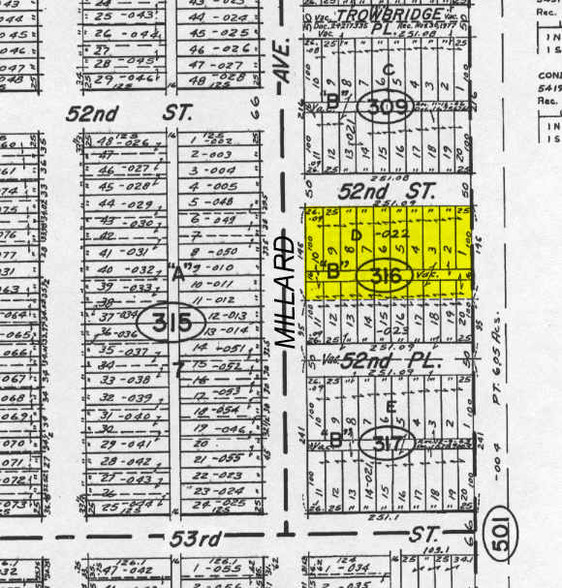 5221 S Millard Ave, Chicago, IL à louer - Plan cadastral – Image 3 sur 3