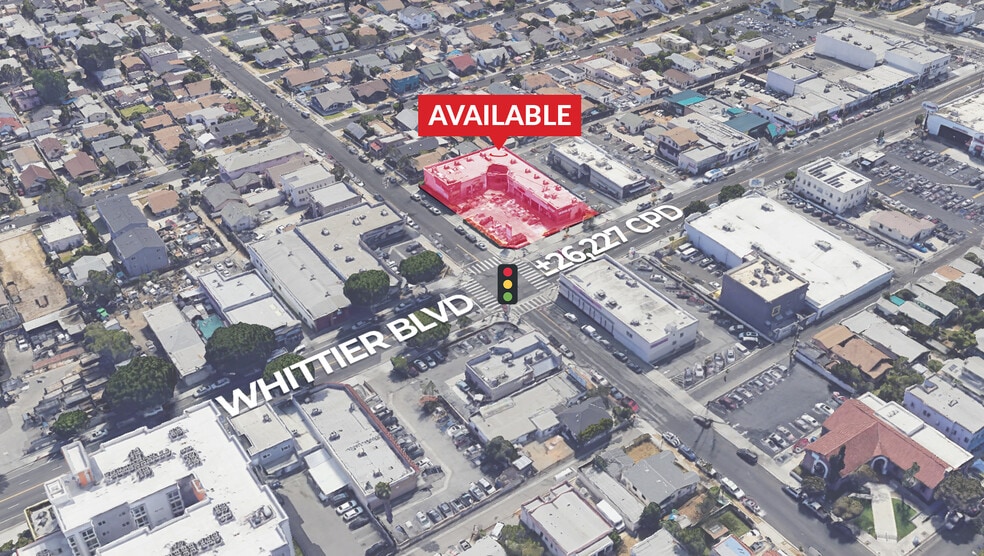 3476 Whittier Blvd, Los Angeles, CA à louer - Aérien – Image 2 sur 6