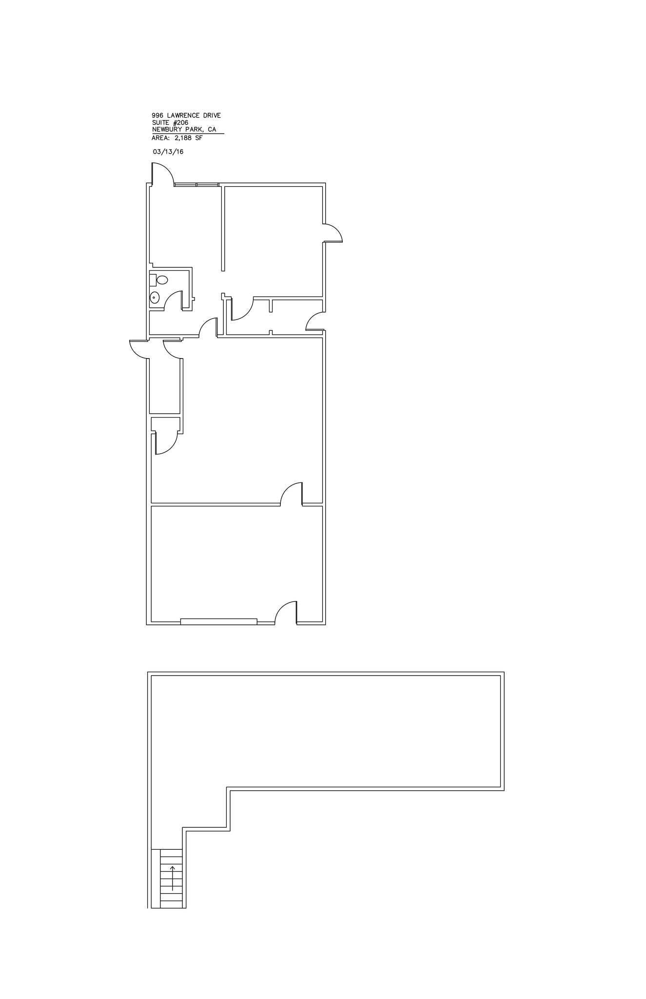 996 Lawrence Dr, Newbury Park, CA à louer Plan de site– Image 1 sur 10