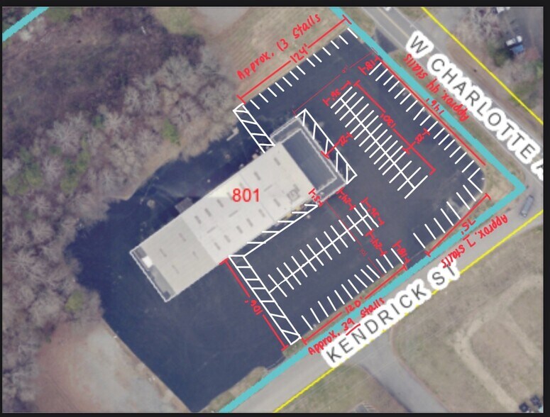 801 W Charlotte Ave, Mount Holly, NC à louer - Photo de l’immeuble – Image 2 sur 2