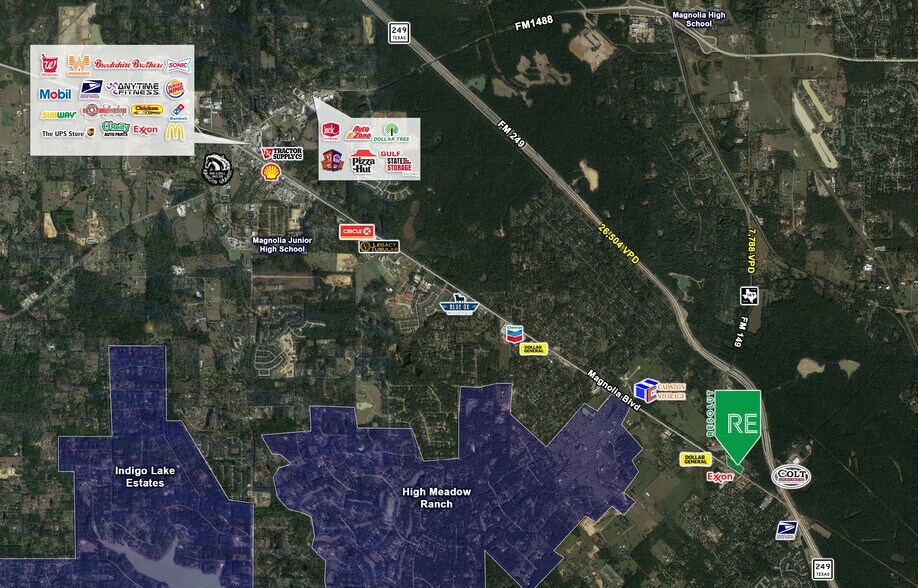 35502 FM 149 Rd, Pinehurst, TX à louer - Aérien – Image 3 sur 3